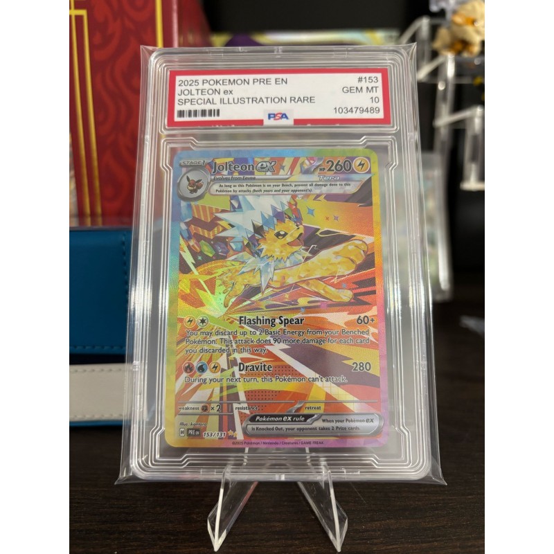 Carta Decorativa Jolteon ex 2025