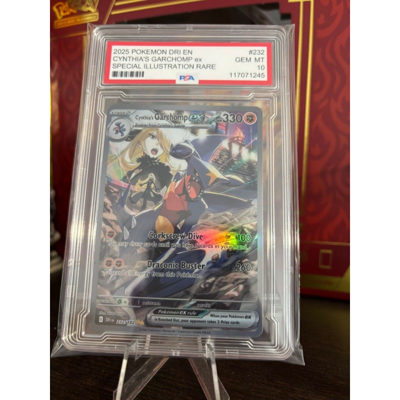 Carta Decorativa Cynthia's Garchomp ex