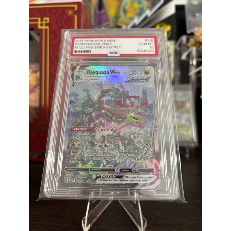 Carta Decorativa Rayquaza VMAX 2021