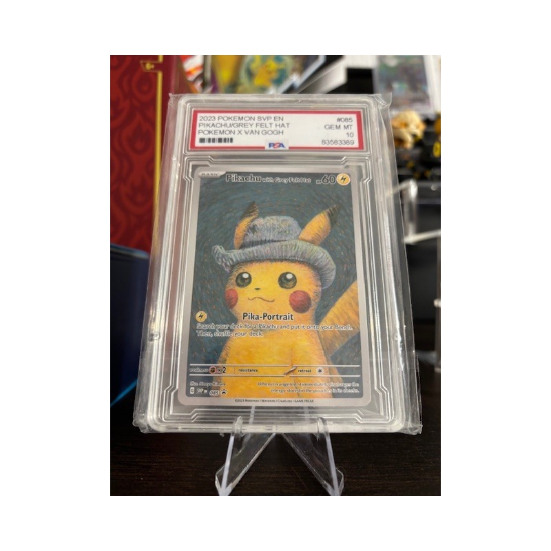 Carta Decorativa Pikachu Van Gogh