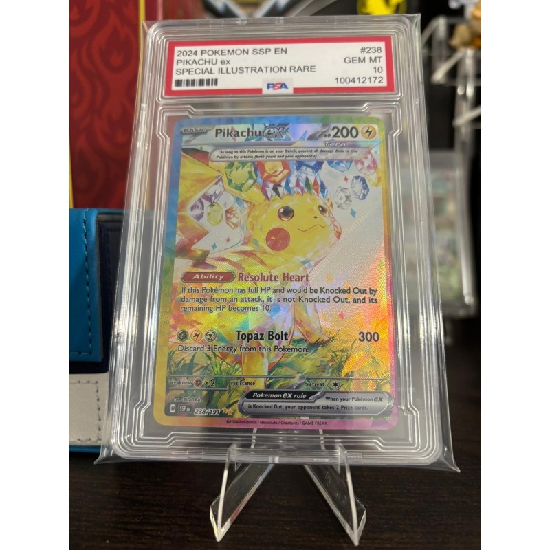 Carta Decorativa Pikachu Special Illustration Rare