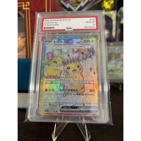 Carta Decorativa Pikachu Super Rare JP